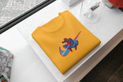 Ricamo Personalizzato - T-Shirt Unisex Ricamata 100% Cotone – Confortevole – Design Swoosh Spiderman-Biiply