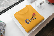 Ricamo Personalizzato - T-Shirt Unisex Ricamata 100% Cotone – Confortevole – Design Swoosh Tangiro-Biiply