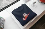 Ricamo Personalizzato - T-Shirt Unisex Ricamata 100% Cotone – Confortevole – Design Swoosh Zero Two-Biiply
