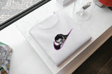 T-Shirt Unisex Ricamata 100% Cotone – Confortevole – Design Swoosh daki
