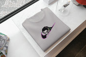 Ricamo Personalizzato - T-Shirt Unisex Ricamata 100% Cotone – Confortevole – Design Swoosh daki-Biiply