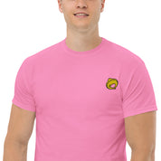 Ricamo Personalizzato - T-Shirt Unisex Ricamata 100% Cotone – Confortevole – Design Tortellino-Biiply