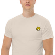 Ricamo Personalizzato - T-Shirt Unisex Ricamata 100% Cotone – Confortevole – Design Tortellino-Biiply