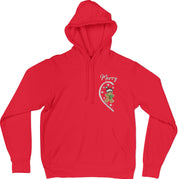 Felpa Ricamata Per Lui e Per Lei Unisex – 100% Cotone – Stile Streetwear e Confortevole – Marzapane Natale