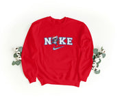 Felpa Ricamata Unisex – Morbida – Stile Streetwear – Stich Natalizio