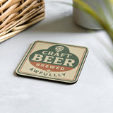 Sottobicchiere Personalizzato Antiscivolo in Sughero o Poliestere – Accessori Casa – Design Craft Beer