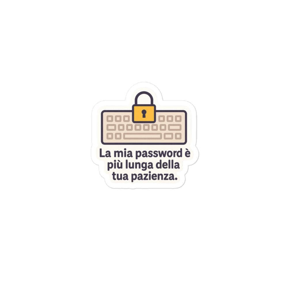 Sticker La Mia Password