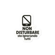 Sticker Non disturbare