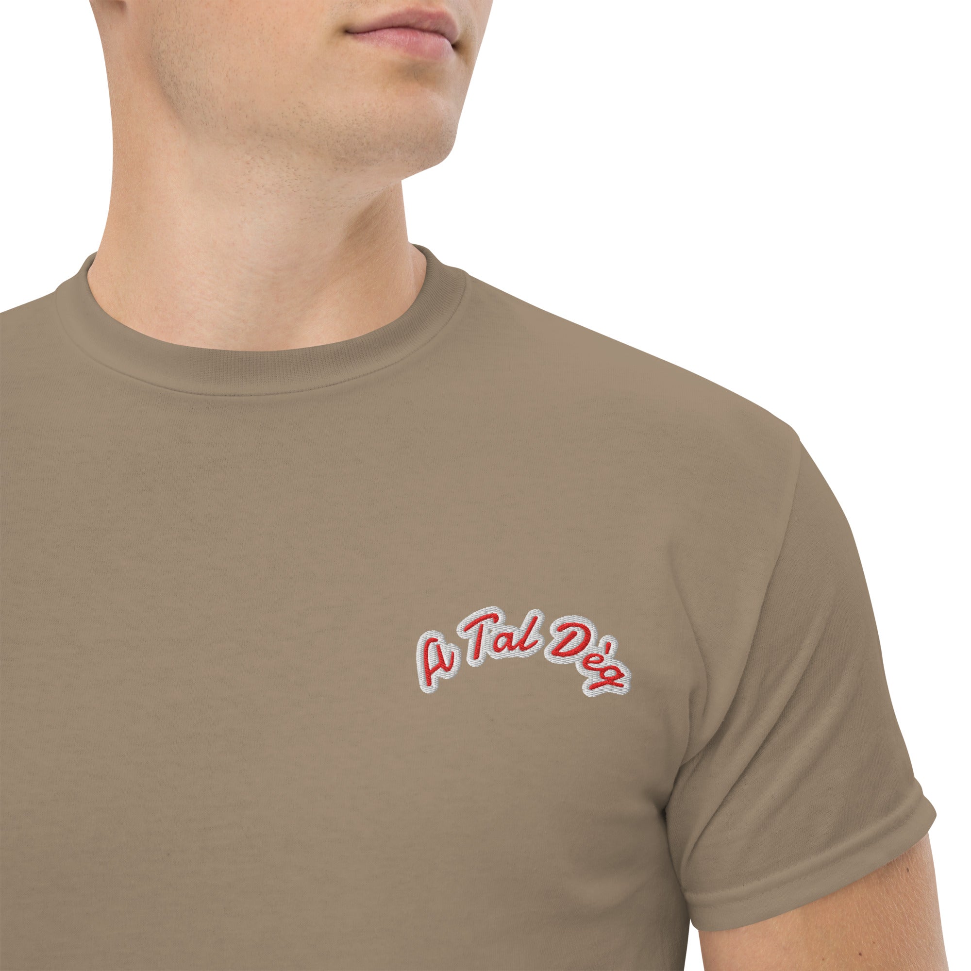 T-Shirt Unisex Ricamata 100% Cotone – Confortevole – Design A Tal Dèg-Biiply