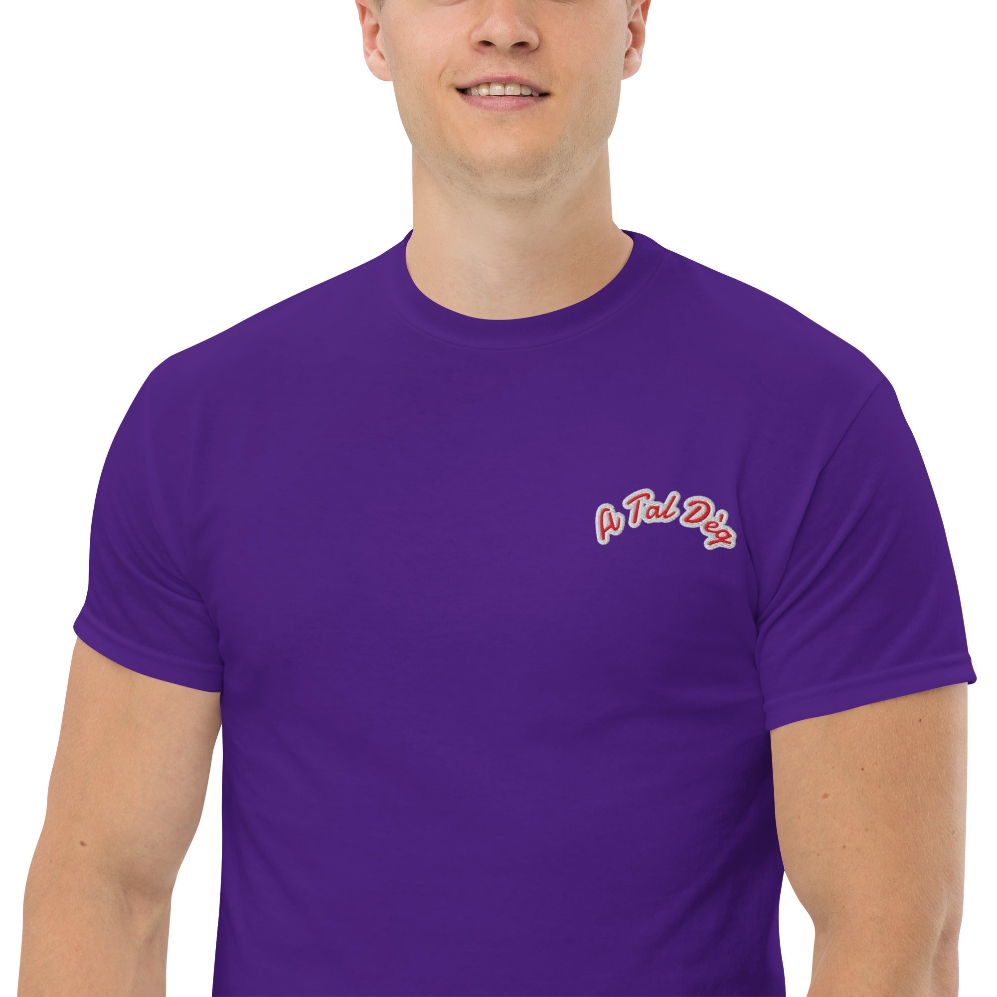 T-Shirt Unisex Ricamata 100% Cotone – Confortevole – Design A Tal Dèg-Biiply