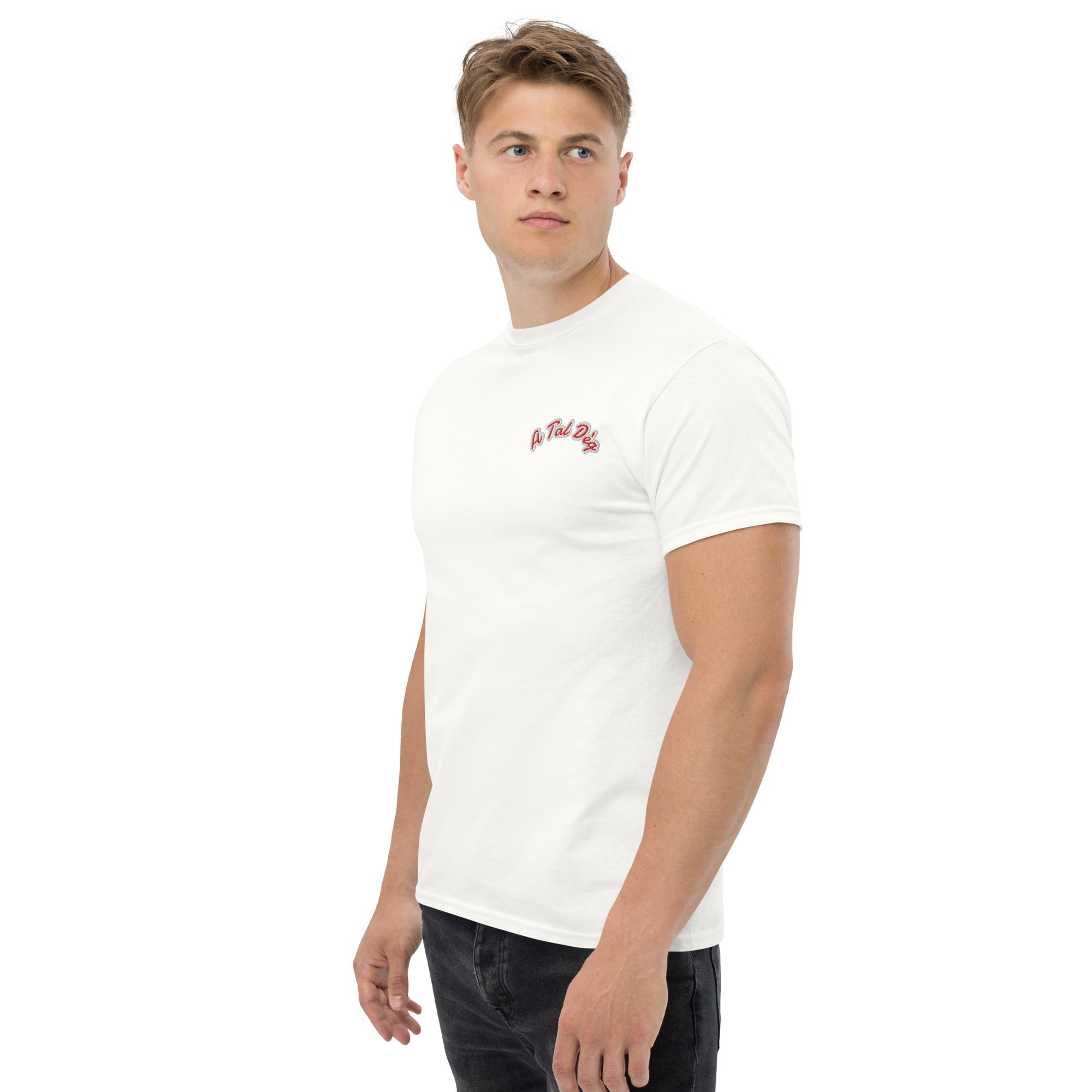 T-Shirt Unisex Ricamata 100% Cotone – Confortevole – Design A Tal Dèg-Biiply