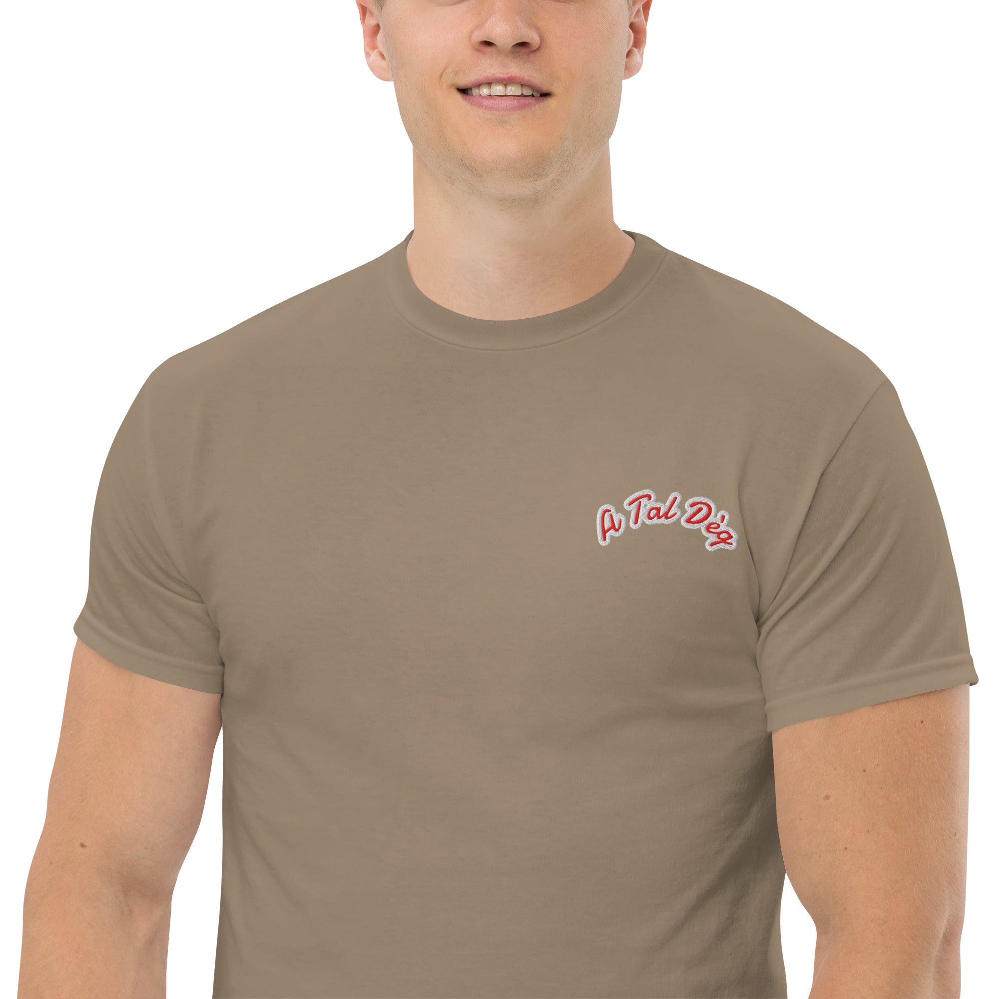 T-Shirt Unisex Ricamata 100% Cotone – Confortevole – Design A Tal Dèg-Biiply