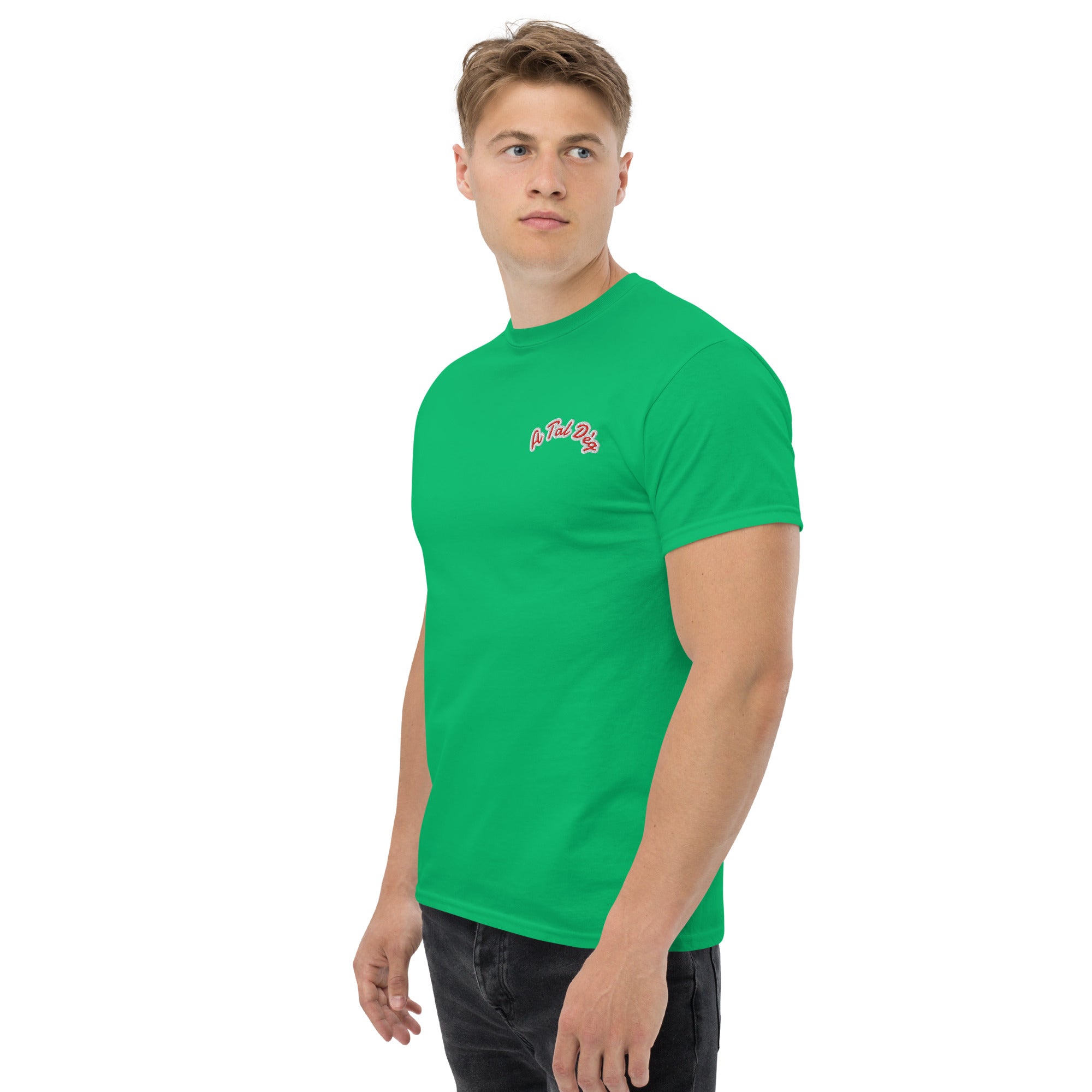 T-Shirt Unisex Ricamata 100% Cotone – Confortevole – Design A Tal Dèg-Biiply