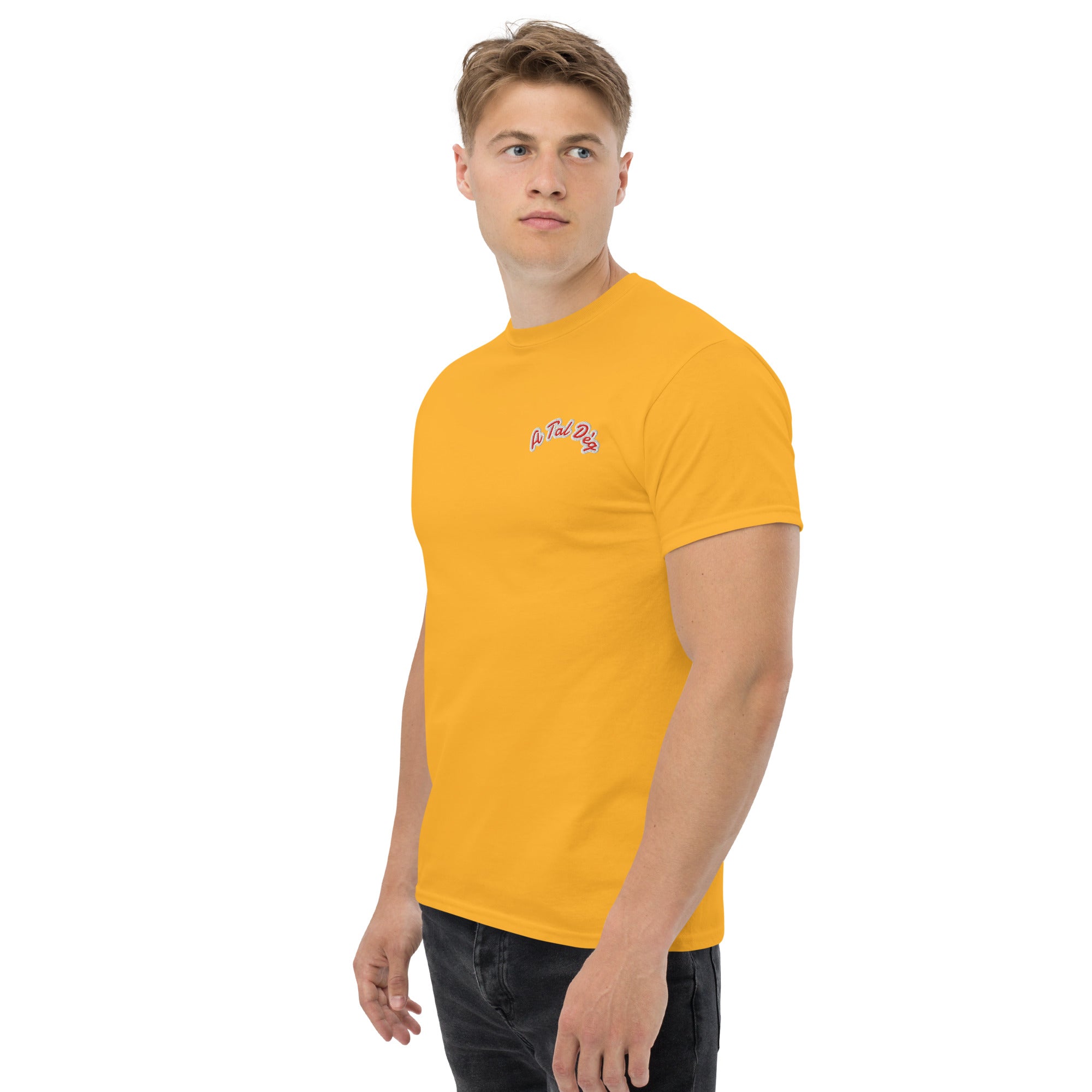 T-Shirt Unisex Ricamata 100% Cotone – Confortevole – Design A Tal Dèg-Biiply