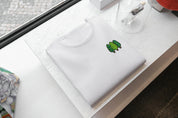 T-Shirt Unisex Ricamata 100% Cotone – Confortevole – Design Alberelli-Biiply
