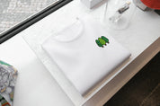 T-Shirt Unisex Ricamata 100% Cotone – Confortevole – Design Alberelli-Biiply