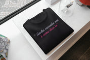 T-Shirt Unisex Ricamata 100% Cotone – Confortevole – Design Anche secondo me è come dico io-Biiply