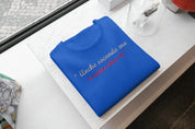 T-Shirt Unisex Ricamata 100% Cotone – Confortevole – Design Anche secondo me è come dico io-Biiply