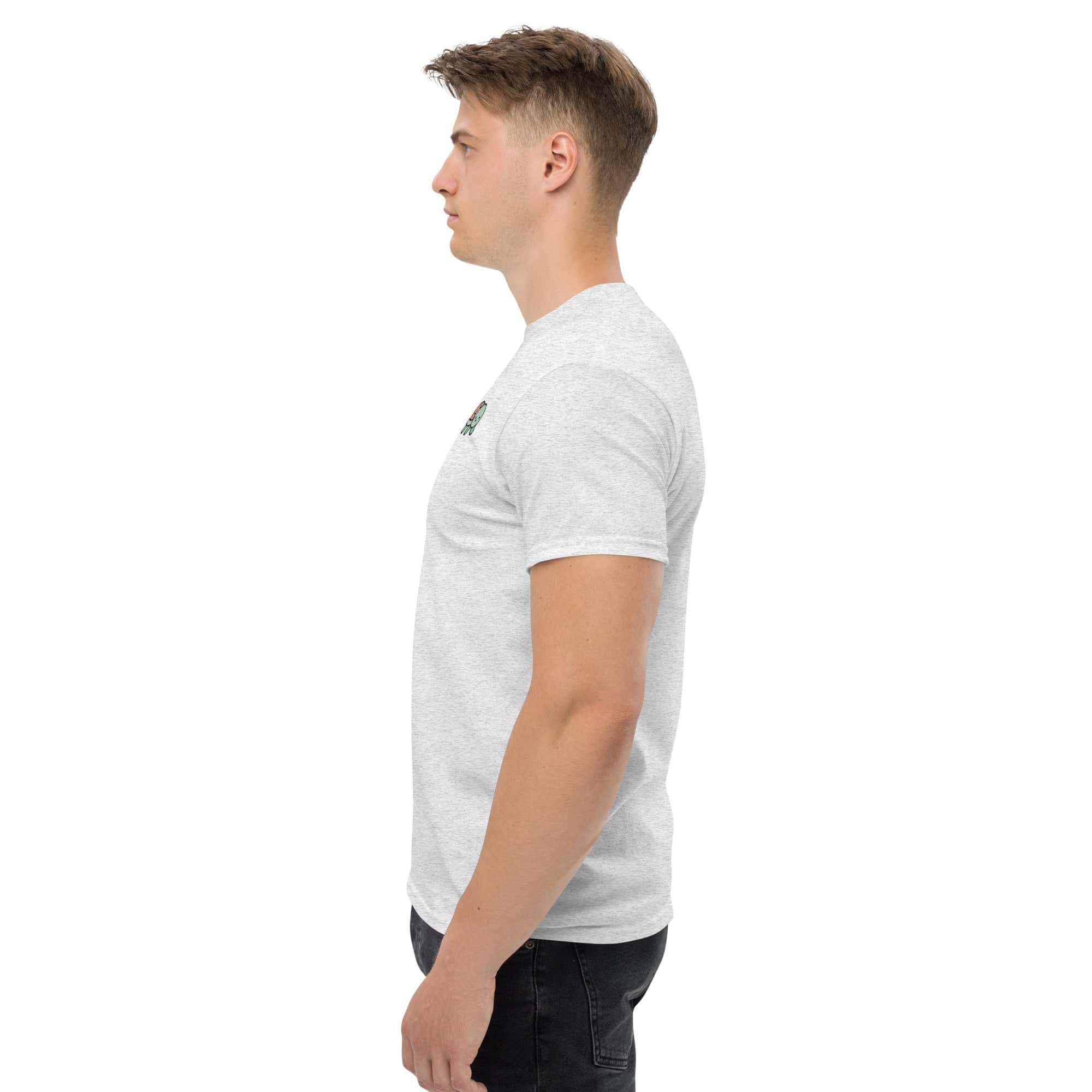 T-Shirt Unisex Ricamata 100% Cotone – Confortevole – Design Baby Testuggine-Biiply