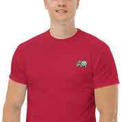 T-Shirt Unisex Ricamata 100% Cotone – Confortevole – Design Baby Testuggine-Biiply