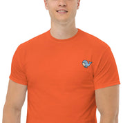 T-Shirt Unisex Ricamata 100% Cotone – Confortevole – Design Balena Piccola-Biiply