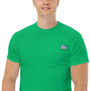 T-Shirt Unisex Ricamata 100% Cotone – Confortevole – Design Balena Piccola-Biiply