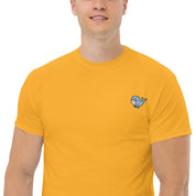 T-Shirt Unisex Ricamata 100% Cotone – Confortevole – Design Balena Piccola-Biiply