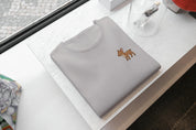 T-Shirt Unisex Ricamata 100% Cotone – Confortevole – Design Bambi-Biiply