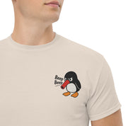 T-Shirt Unisex Ricamata 100% Cotone – Confortevole – Design Beep Beep-Biiply