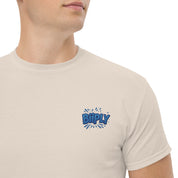 T-Shirt Unisex Ricamata 100% Cotone – Confortevole – Design BiiPly Logo Splash-Biiply