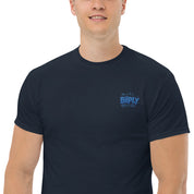 T-Shirt Unisex Ricamata 100% Cotone – Confortevole – Design BiiPly Logo Splash-Biiply
