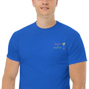 T-Shirt Unisex Ricamata 100% Cotone – Confortevole – Design Bikini & Martini-Biiply