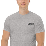T-Shirt Unisex Ricamata 100% Cotone – Confortevole – Design Bitcoin Because Fuck Bank-Biiply