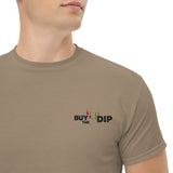 T-Shirt Unisex Ricamata 100% Cotone – Confortevole – Design Buy The Dip