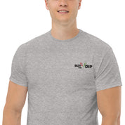 T-Shirt Unisex Ricamata 100% Cotone – Confortevole – Design Buy The Dip-Biiply