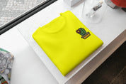 T-Shirt Unisex Ricamata 100% Cotone – Confortevole – Design Cactus-Biiply