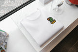 T-Shirt Unisex Ricamata 100% Cotone – Confortevole – Design Cactus