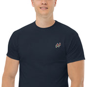 T-Shirt Unisex Ricamata 100% Cotone – Confortevole – Design Candlestick Pattern-Biiply