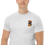 T-Shirt Unisex Ricamata 100% Cotone – Confortevole – Design Cappelli dei Pirati-Biiply