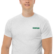 T-Shirt Unisex Ricamata 100% Cotone – Confortevole – Design Cashflow-Biiply
