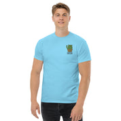 T-Shirt Unisex Ricamata 100% Cotone – Confortevole – Design Catcus-Biiply