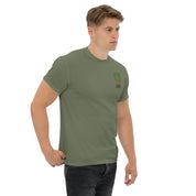 T-Shirt Unisex Ricamata 100% Cotone – Confortevole – Design Catcus-Biiply
