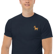T-Shirt Unisex Ricamata 100% Cotone – Confortevole – Design Cavallo-Biiply