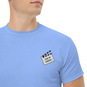 T-Shirt Unisex Ricamata 100% Cotone – Confortevole – Design Ciak mi girano-Biiply