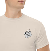 T-Shirt Unisex Ricamata 100% Cotone – Confortevole – Design Ciak mi girano-Biiply