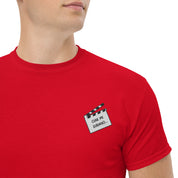 T-Shirt Unisex Ricamata 100% Cotone – Confortevole – Design Ciak mi girano-Biiply