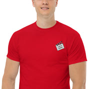 T-Shirt Unisex Ricamata 100% Cotone – Confortevole – Design Ciak mi girano-Biiply