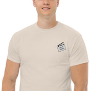 T-Shirt Unisex Ricamata 100% Cotone – Confortevole – Design Ciak mi girano-Biiply