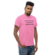 T-Shirt Unisex Ricamata 100% Cotone – Confortevole – Design Discùter Con Un Caiòun!-Biiply