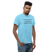 T-Shirt Unisex Ricamata 100% Cotone – Confortevole – Design Discùter Con Un Caiòun!-Biiply